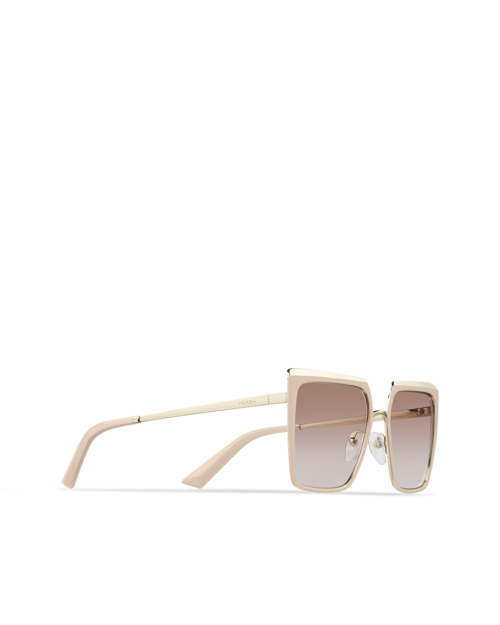 Prada Prada Cinéma Sunglasses Squared Káva | 062419ANP