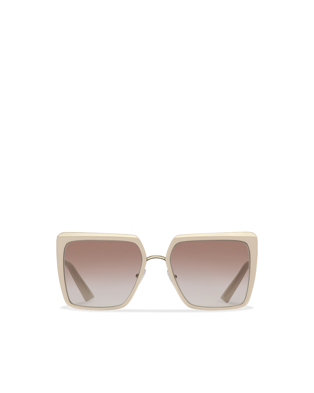 Prada Prada Cinéma Sunglasses Squared Káva | 062419ANP