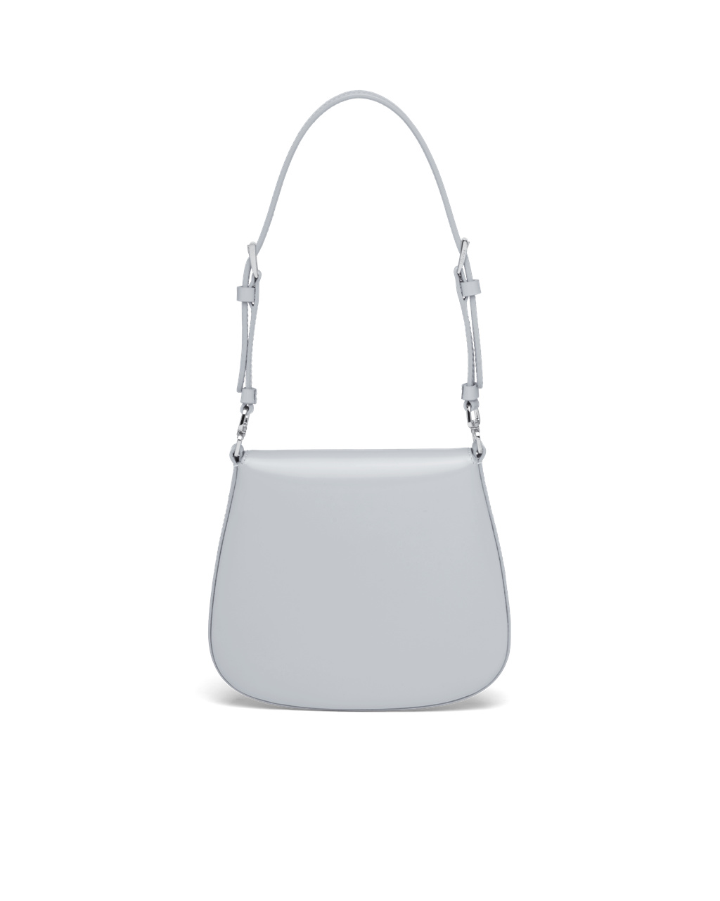 Prada Prada Cleo Brushed Læder Mini Bag Blankyt | 278190NOD