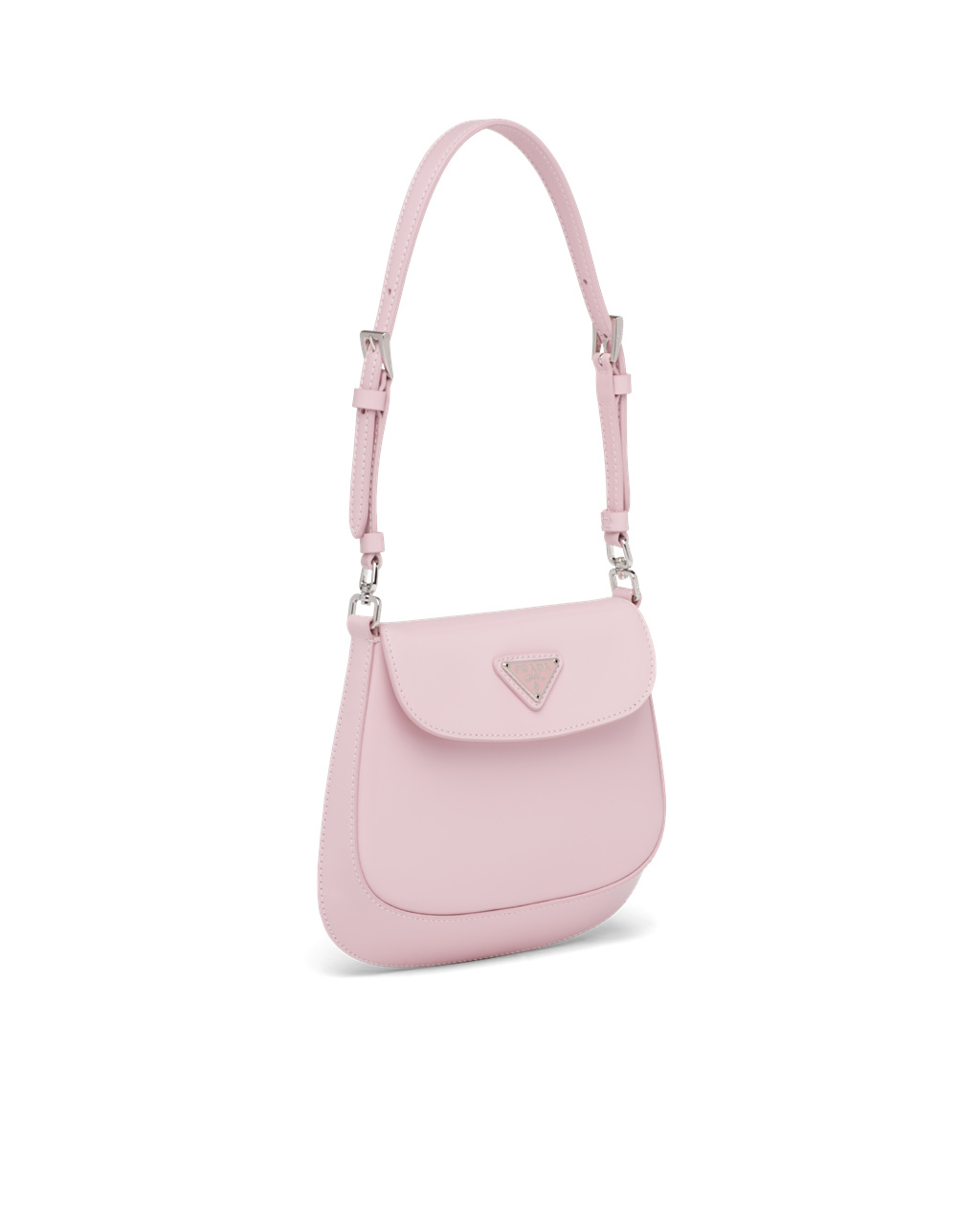 Prada Prada Cleo Brushed Læder Mini Bag Růžové | 476951RIL