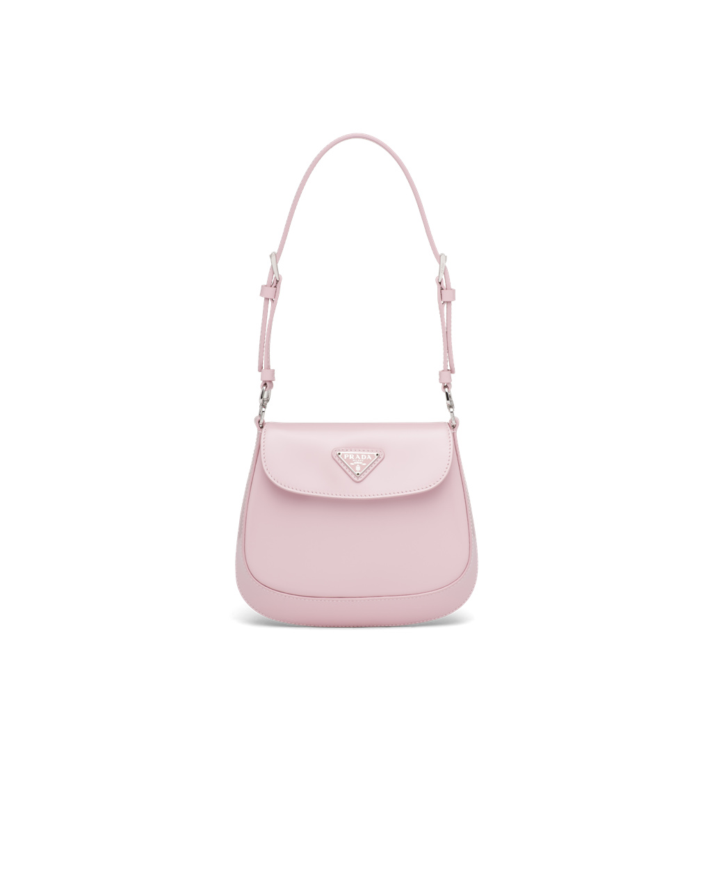 Prada Prada Cleo Brushed Læder Mini Bag Růžové | 476951RIL