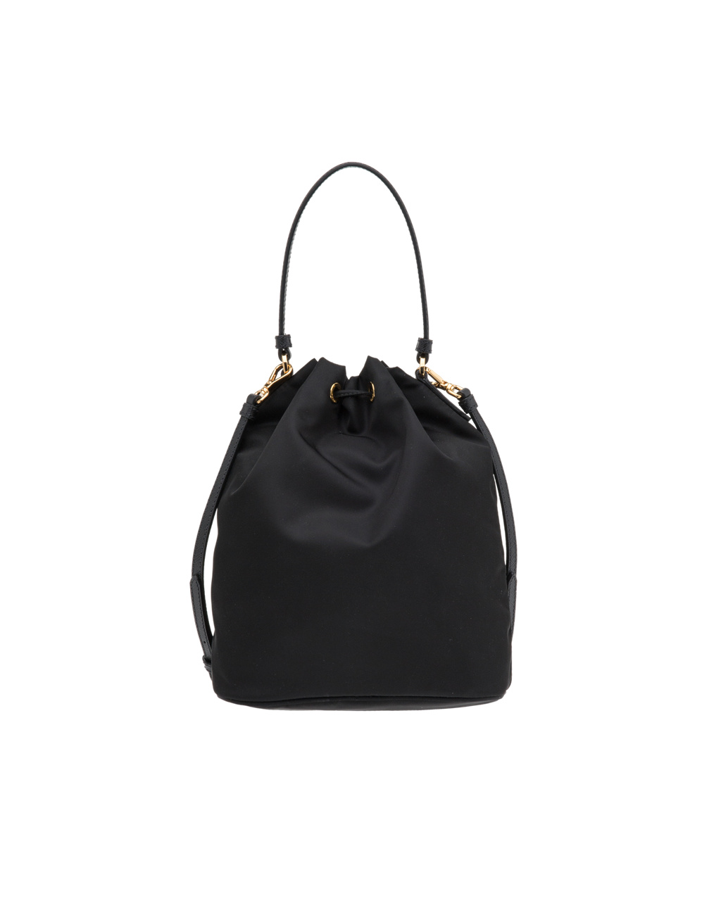 Prada Prada Duet Re-nylon Bucket Shoulder Bag Černé | 257094ZJY