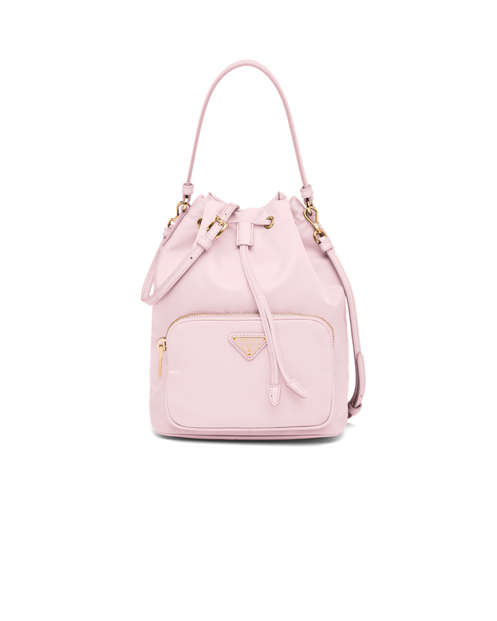 Prada Prada Duet Re-nylon Bucket Shoulder Bag Růžové | 468725JPV