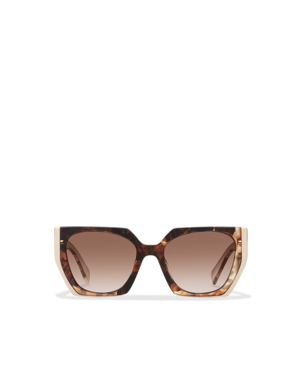 Prada Prada Eyewear Sbírka Sunglasses Squared Tmavě Hnědé | 359124ISO