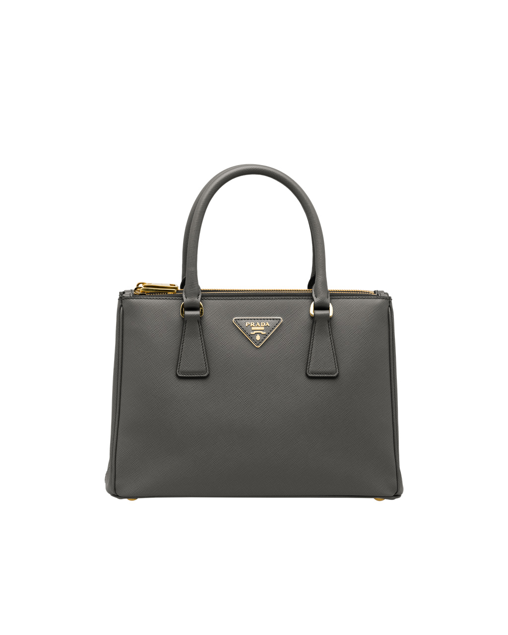 Prada Prada Galleria Saffiano Læder Medium Bag Slate Gray | 421987VBG