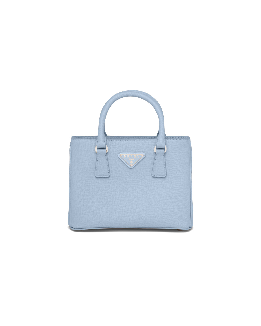 Prada Prada Galleria Saffiano Læder Mini-bag Celeste | 139042YQO