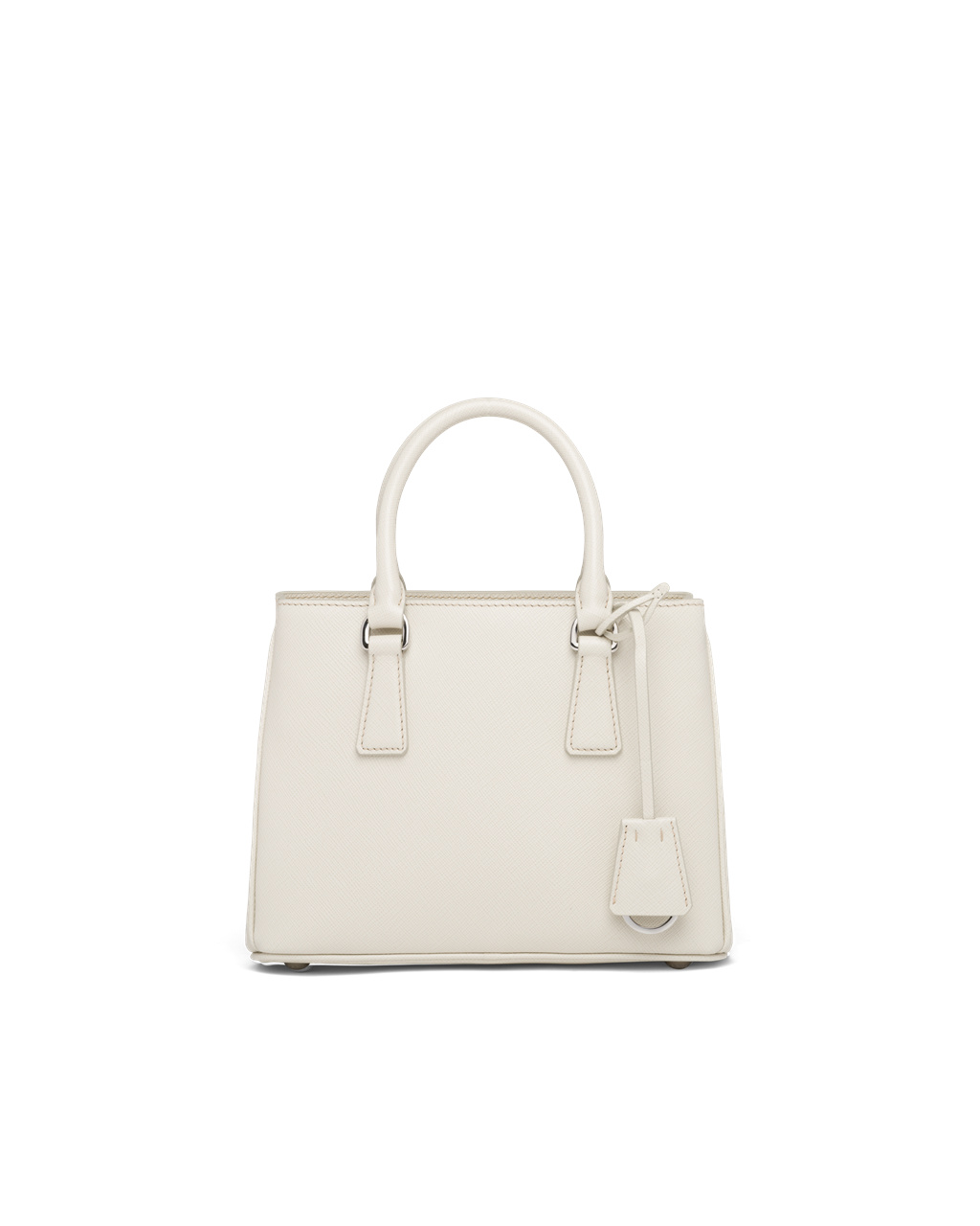 Prada Prada Galleria Saffiano Læder Mini Bag Bílé | 176239DFI