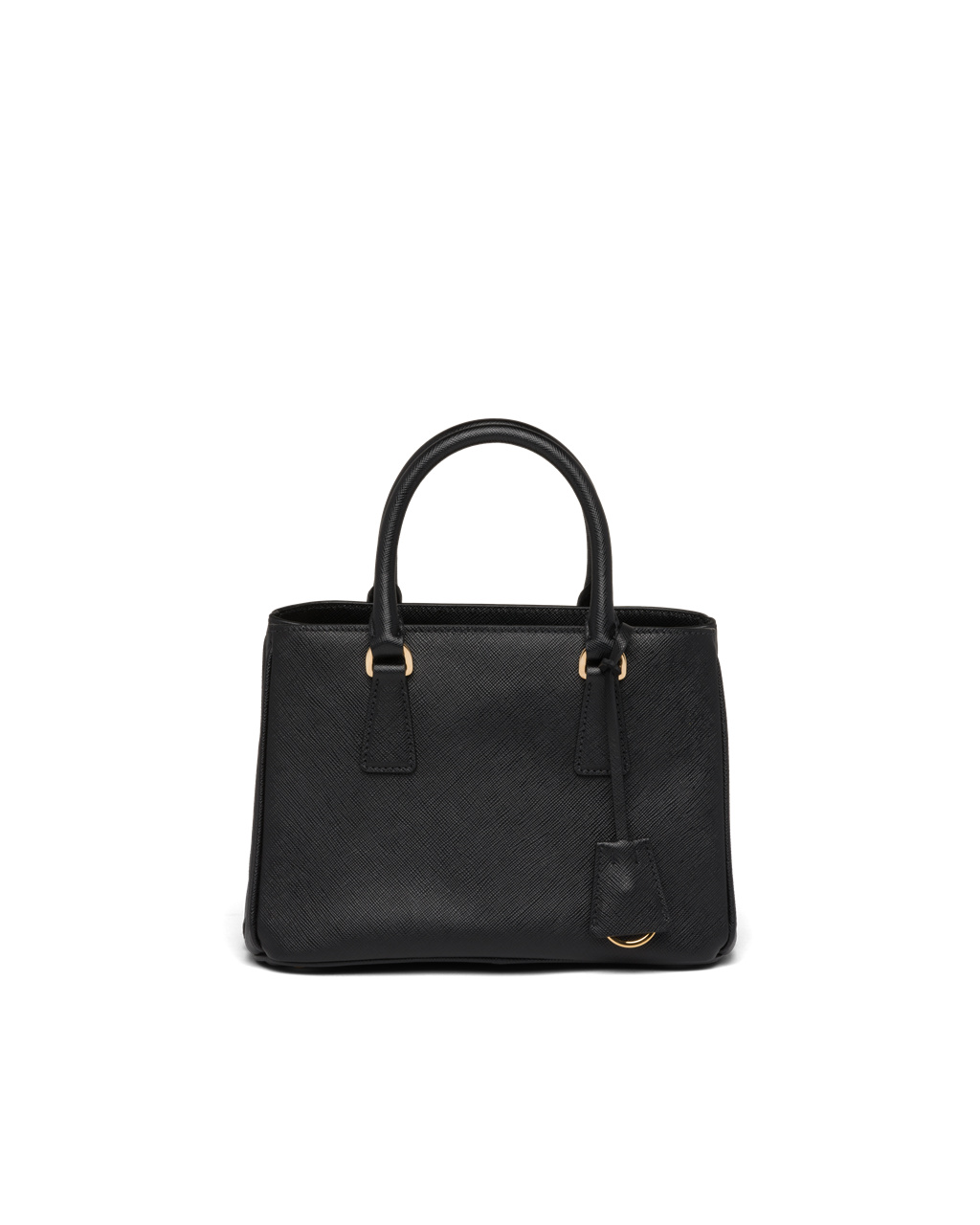 Prada Prada Galleria Saffiano Læder Mini-bag Černé | 726905VBO