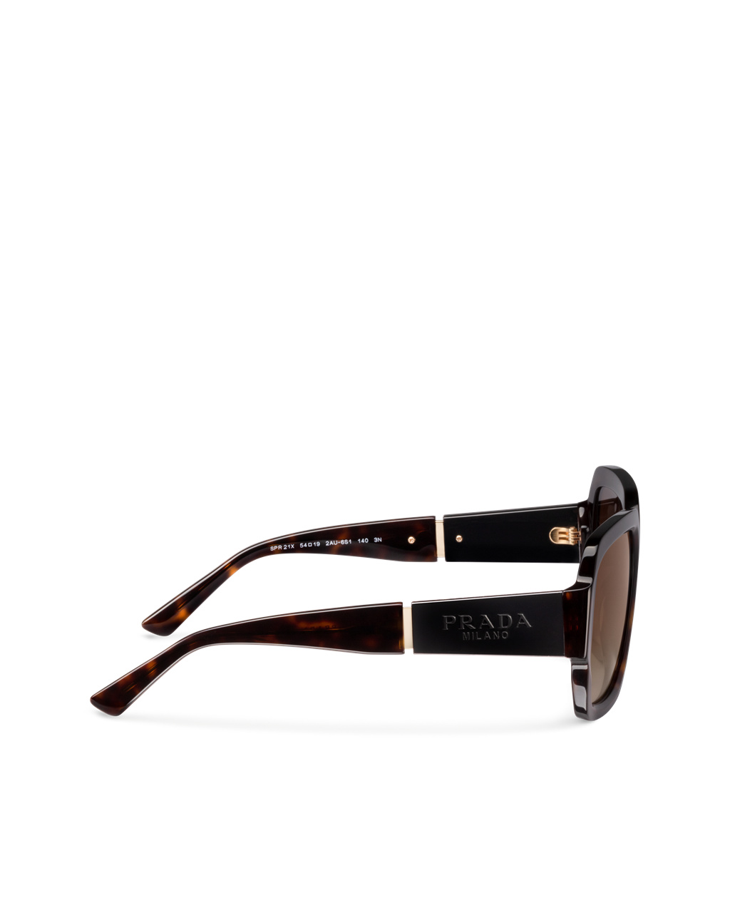 Prada Prada Monochrome Sunglasses Squared Gradient Sienna Lenses | 198056KIM