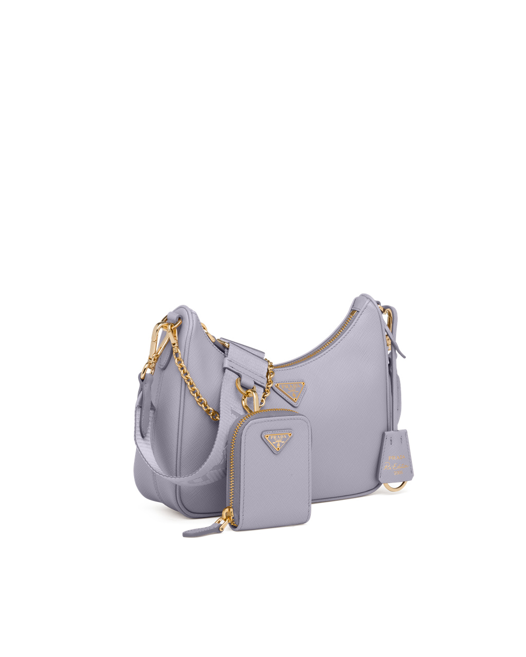 Prada Prada Re-edition 2005 Saffiano Læder Bag Wisteria | 362809CKZ