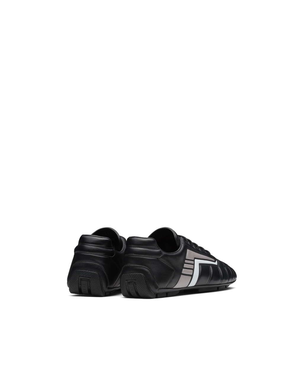 Prada Prada Rev Læder Sneakers Černé | 624197STJ