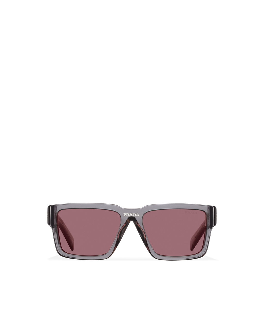 Prada Prada Runway Sunglasses Squared Cherry Lenses | 281634SDW