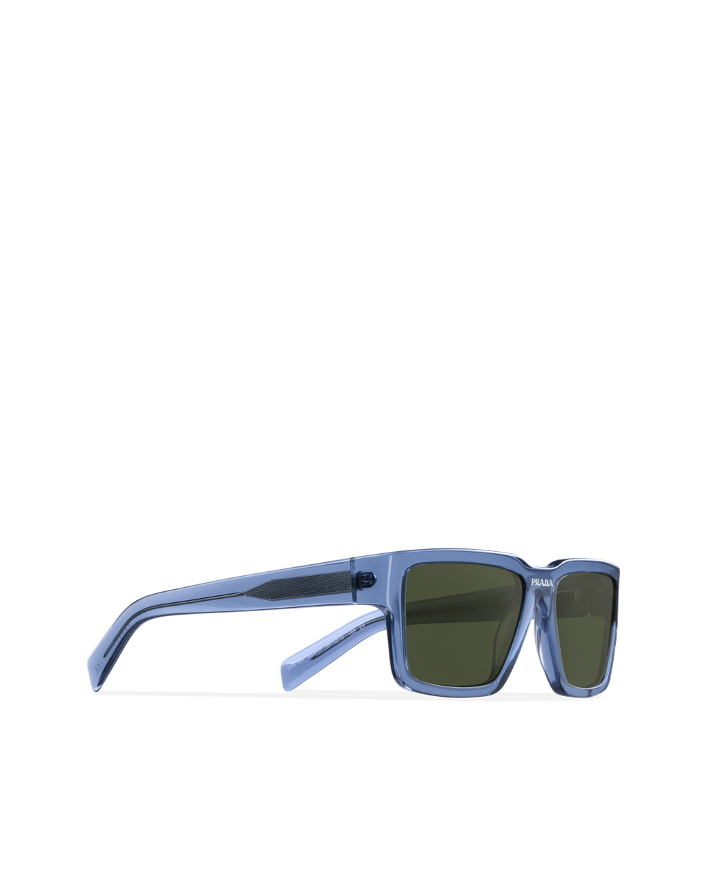 Prada Prada Runway Sunglasses Squared Zelene | 420971JYF