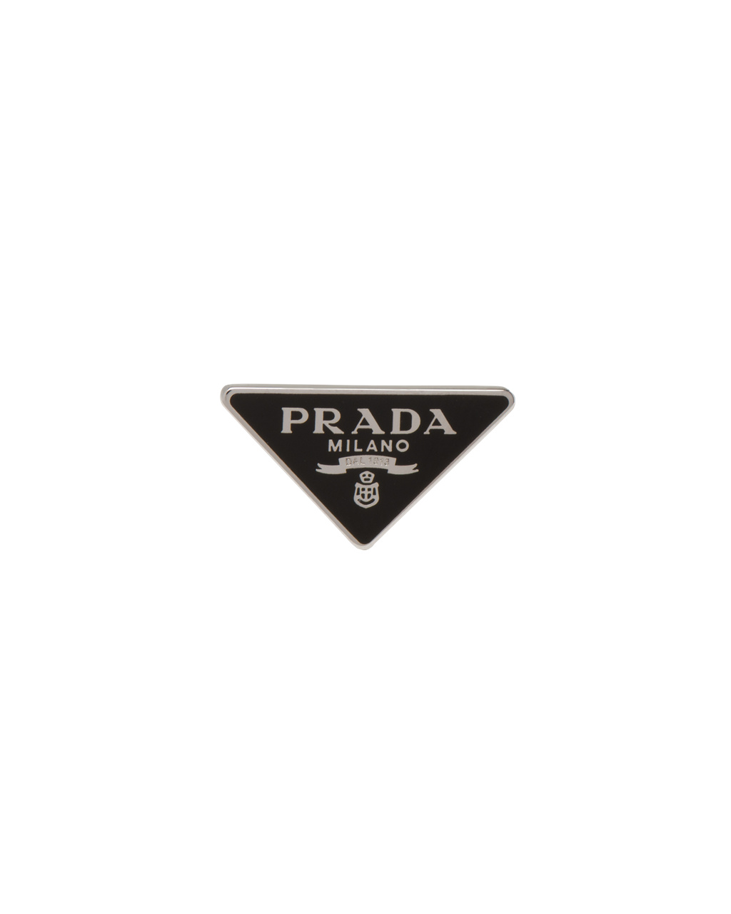 Prada Prada Symbole Clip Left Earring Černé | 987210ETS