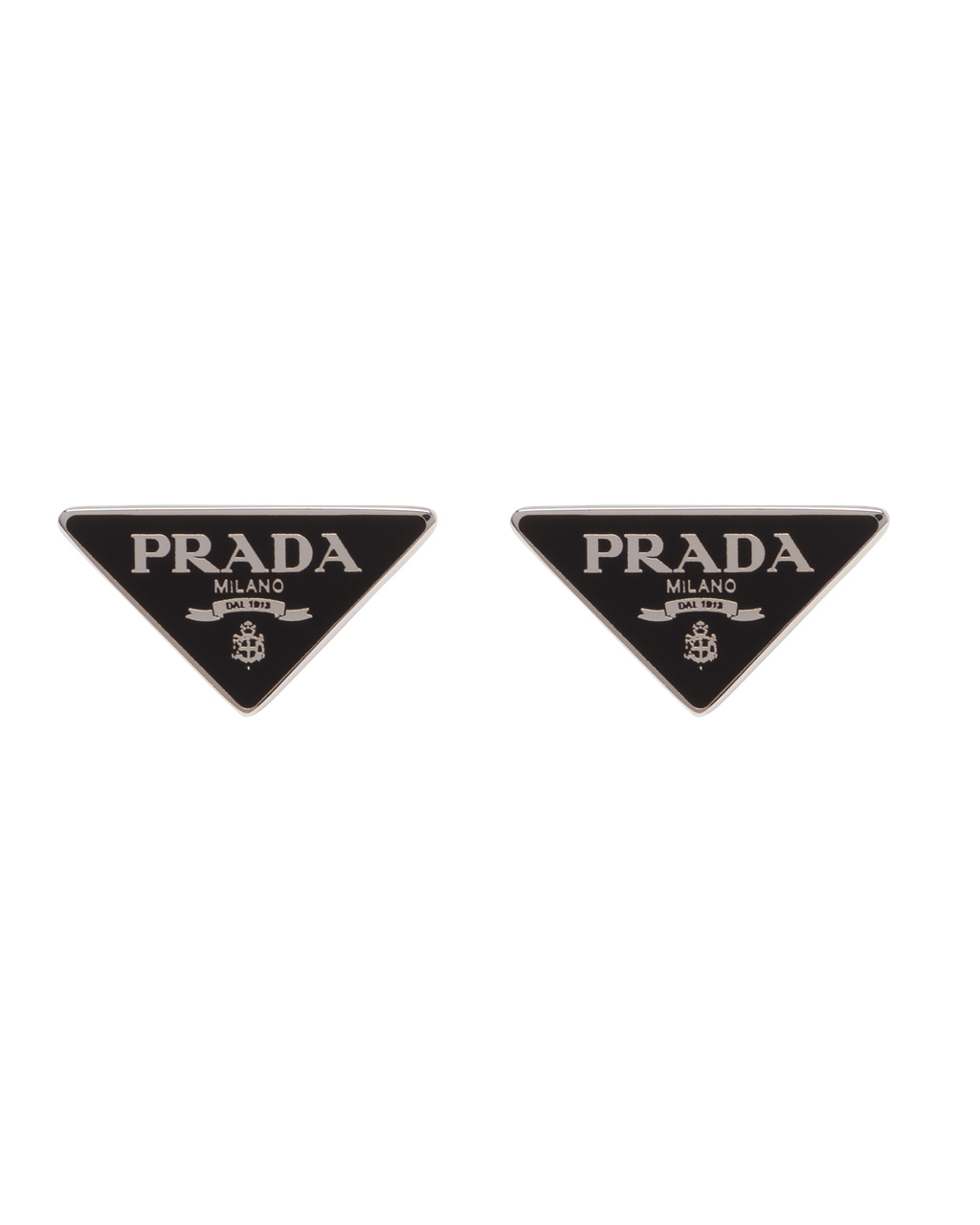 Prada Prada Symbole Earrings Černé | 021468DEG