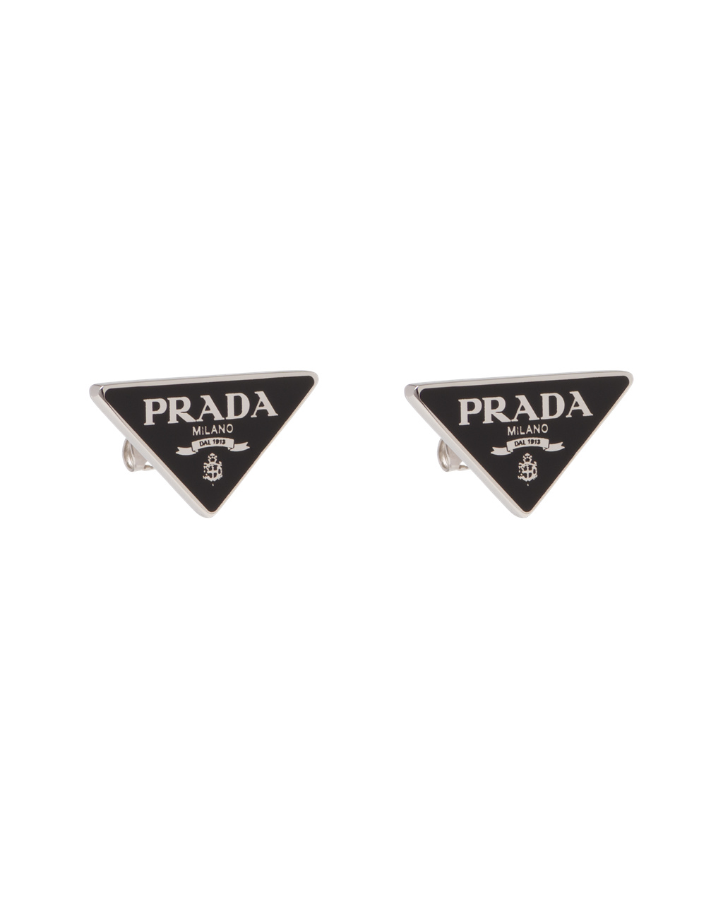 Prada Prada Symbole Earrings Černé | 021468DEG