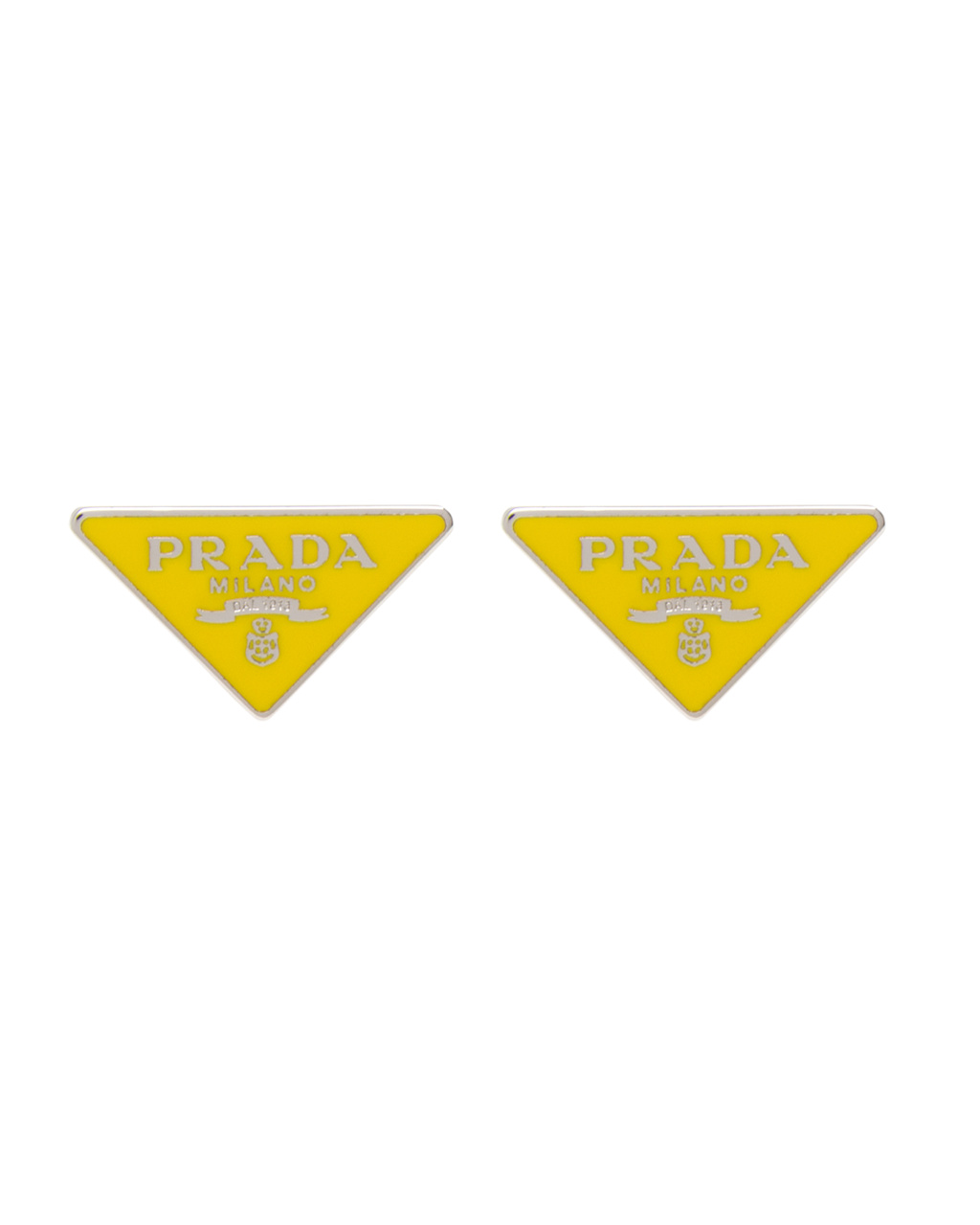 Prada Prada Symbole Earrings Žluté | 048715YSI