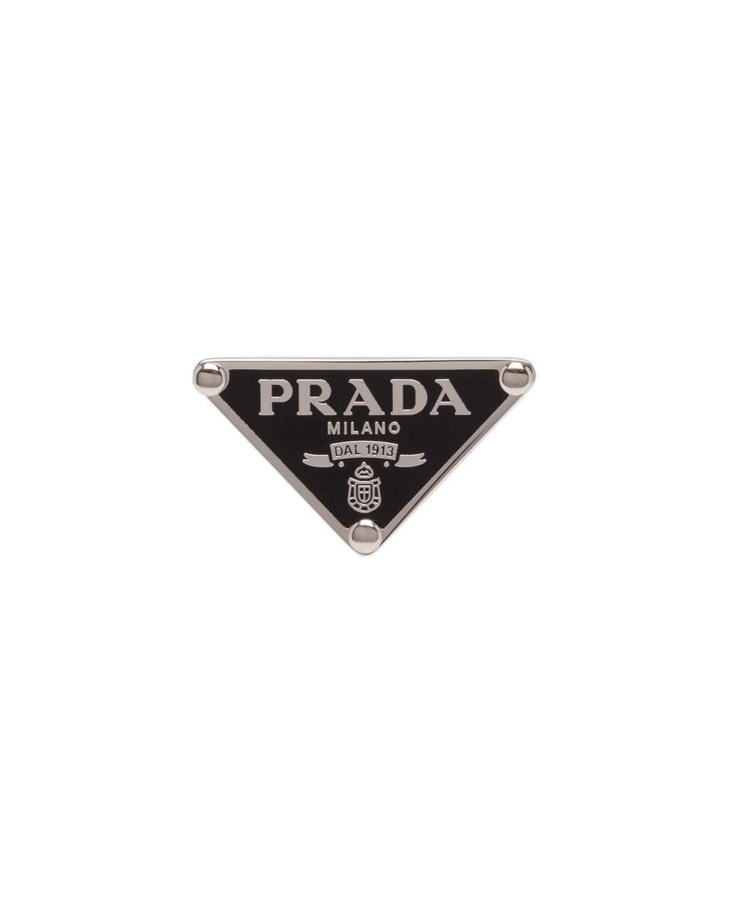 Prada Prada Symbole Single Left Earring Černé | 908534DNF