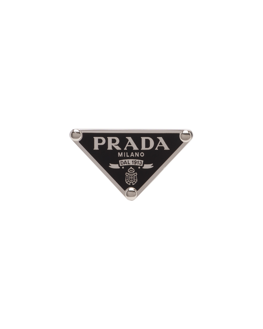 Prada Prada Symbole Single Right Earring Černé | 640359MUY