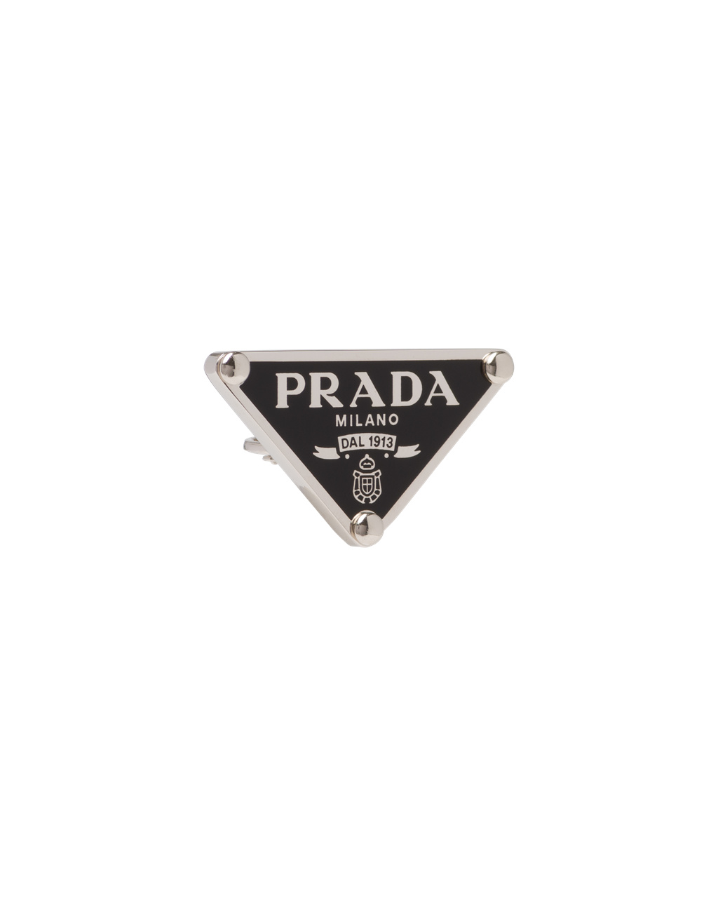 Prada Prada Symbole Single Right Earring Černé | 640359MUY