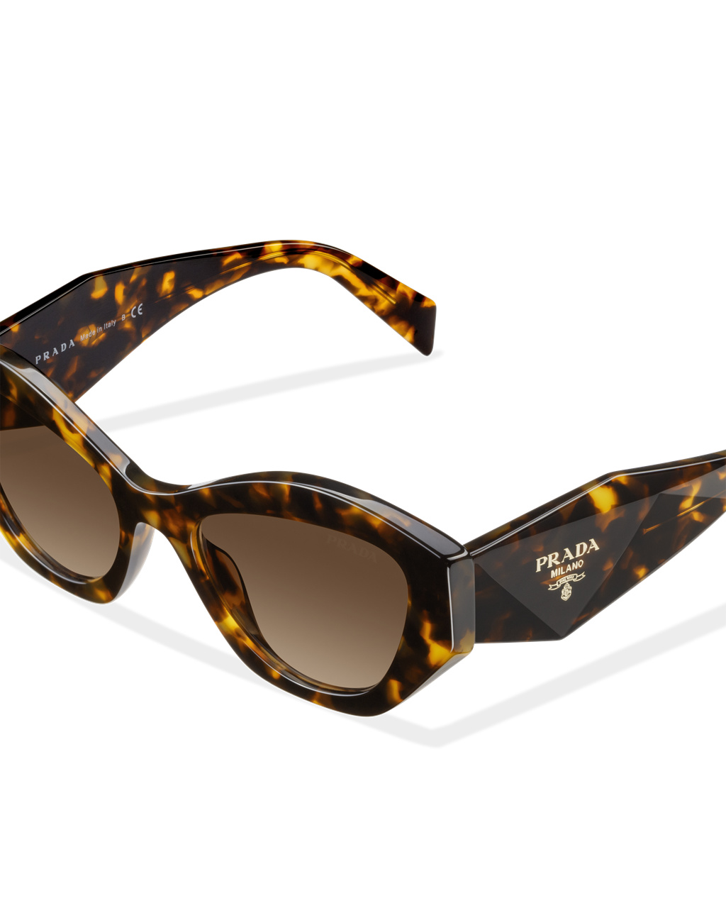 Prada Prada Symbole Sunglasses Cat-eye Gradient Sienna Lenses | 613540SFW