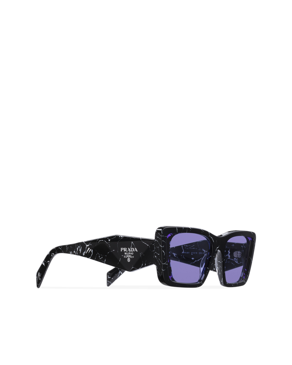 Prada Prada Symbole Sunglasses Squared Fialové | 613429JEC