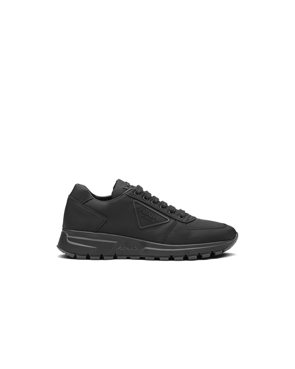 Prada Prax 01 Re-nylon Gabardine Sneakers Černé | 037948NXB