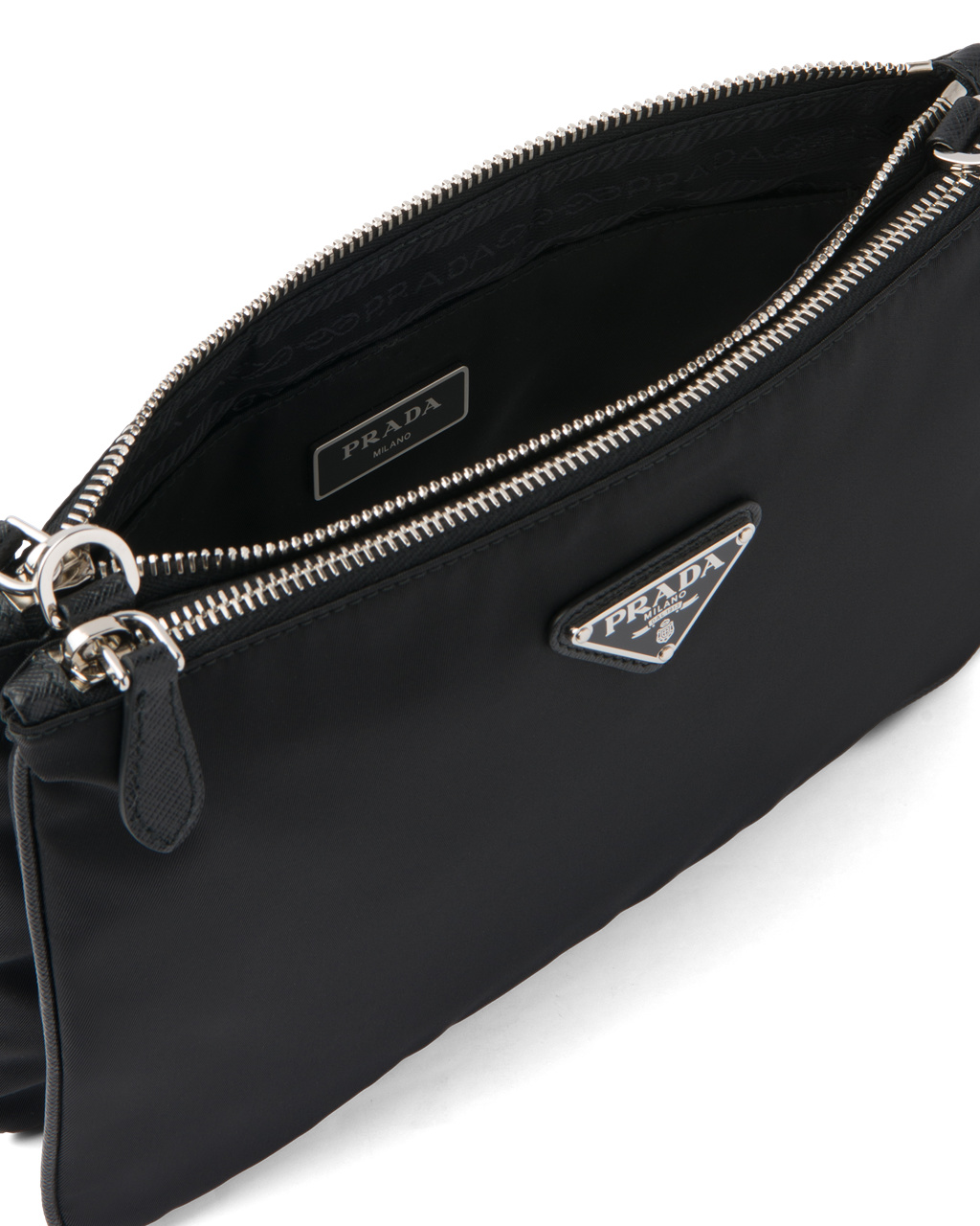 Prada Re-edition 2000 Re-nylon Shoulder Bag Černé | 451309NMX