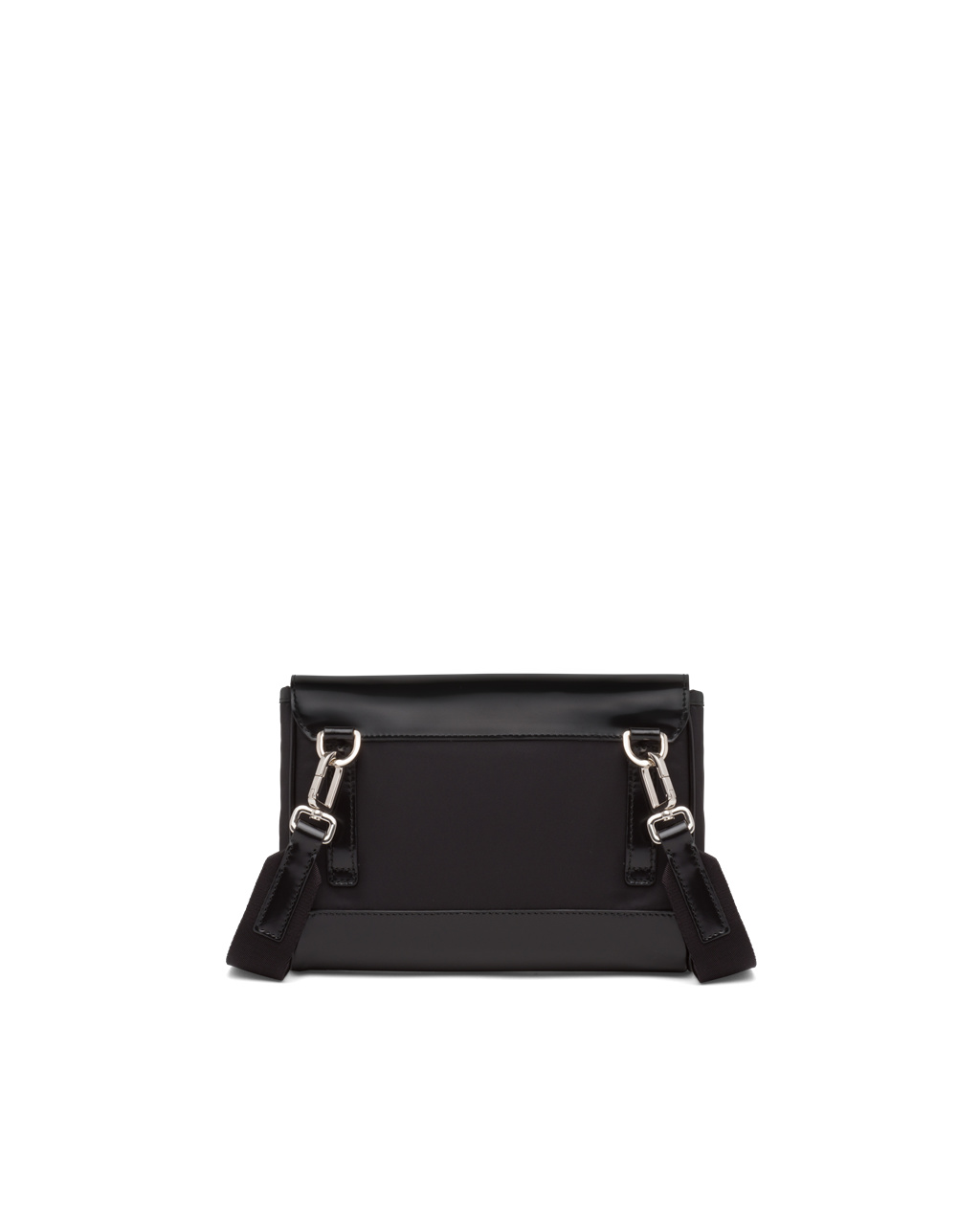 Prada Re-nylon And Læder Shoulder Bag Černé | 561942HPI