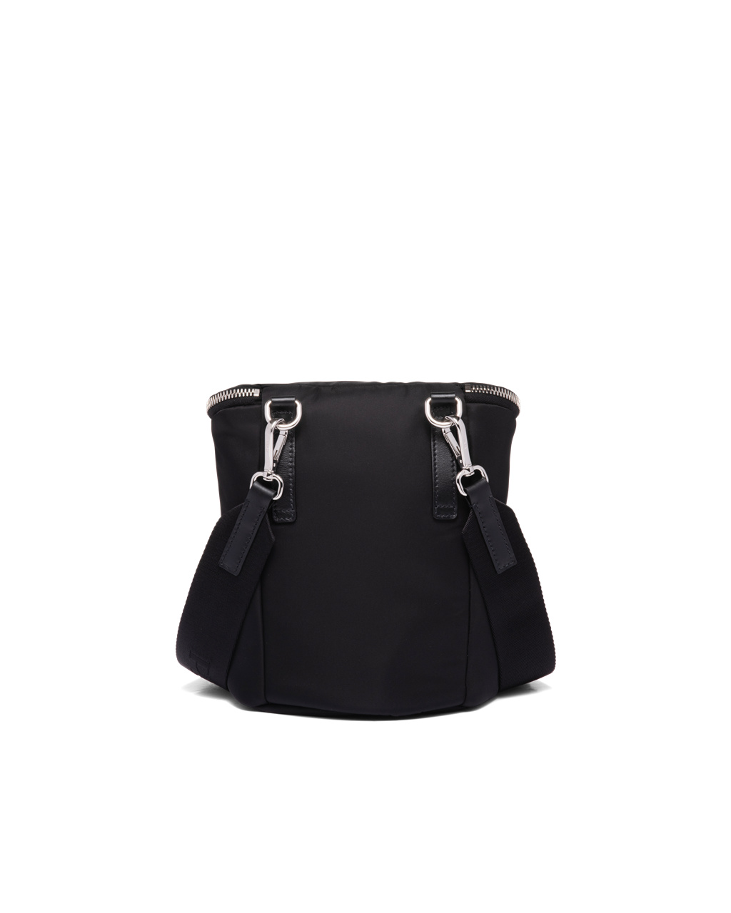 Prada Re-nylon And Læder Shoulder Bag Černé | 803172ENM