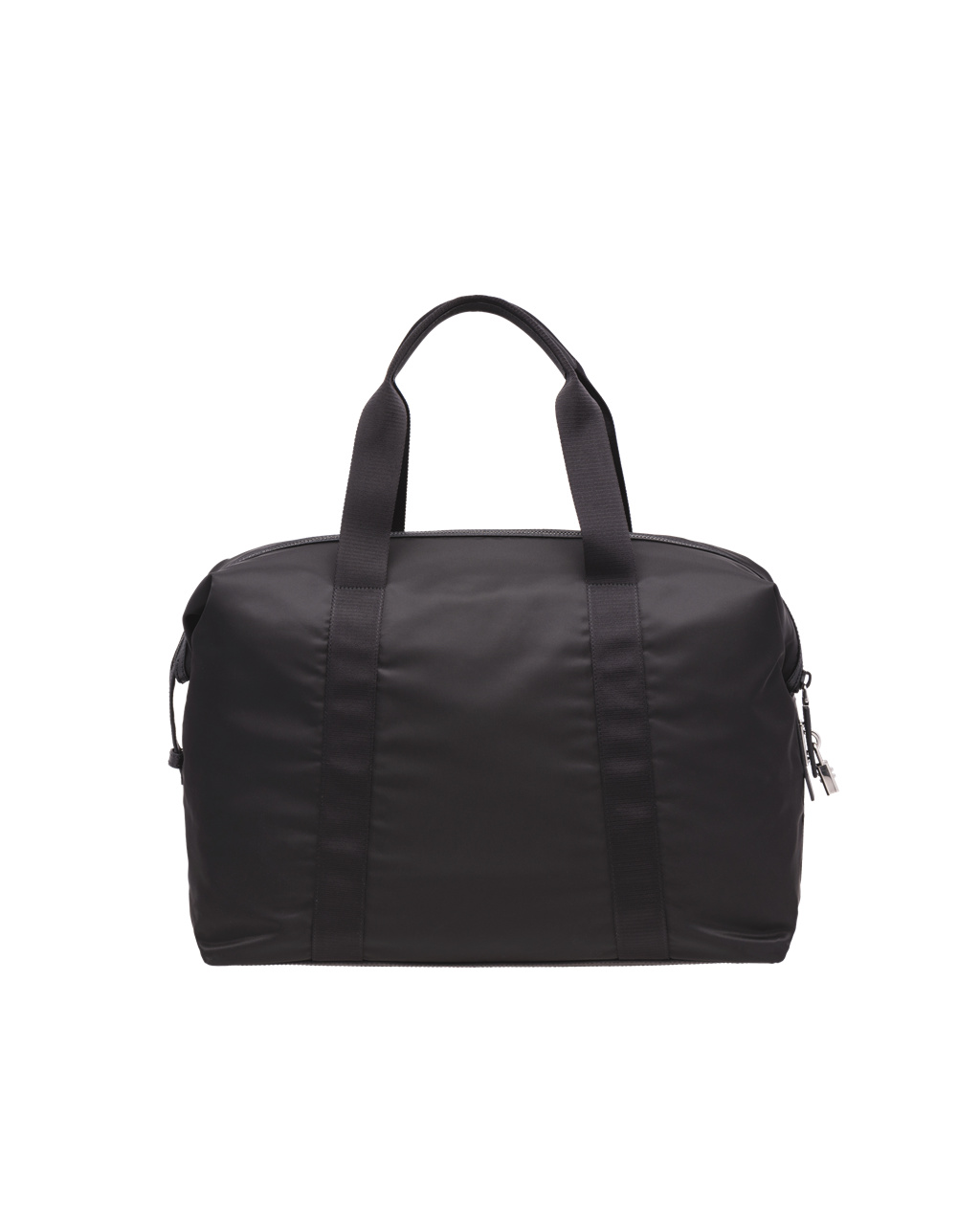 Prada Re-nylon And Saffiano Læder Duffle Bag Černé | 052964CPQ