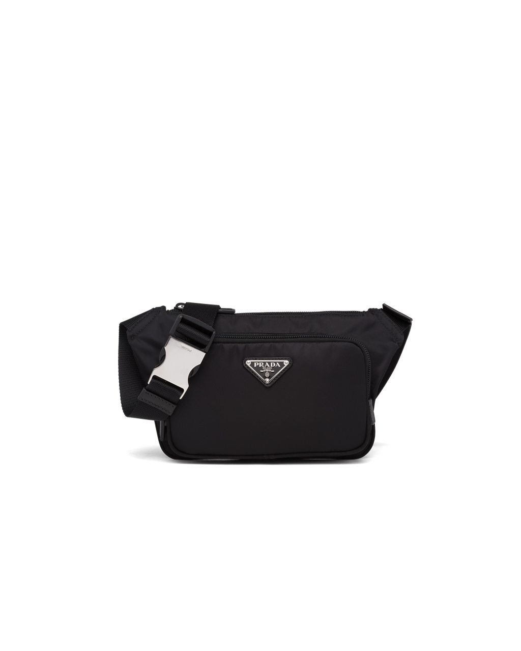 Prada Re-nylon And Saffiano Læder Shoulder Bag Černé | 175938KBS