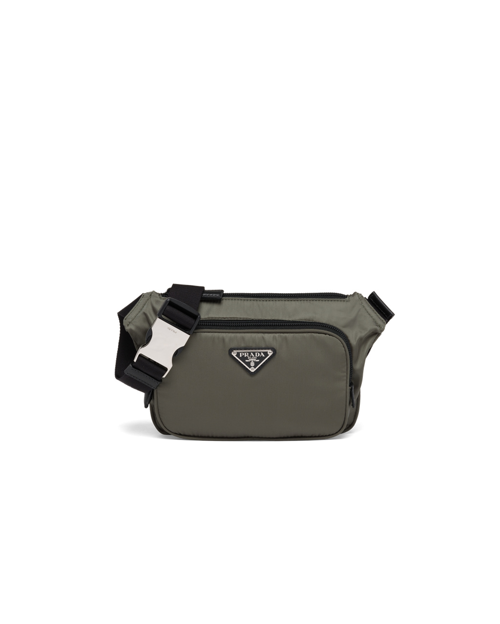 Prada Re-nylon And Saffiano Læder Shoulder Bag Zelene | 590276XZV