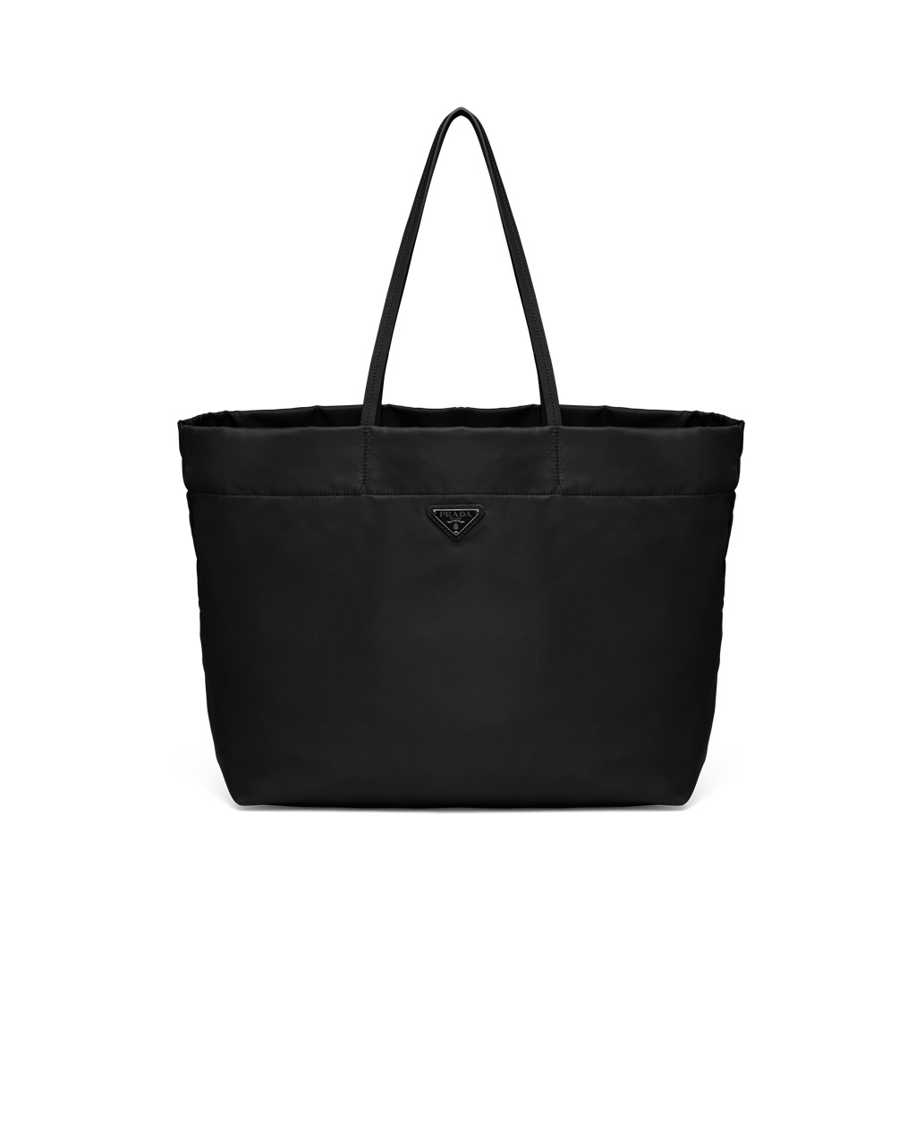 Prada Re-nylon And Saffiano Læder Tote Bag Černé | 431952SJO