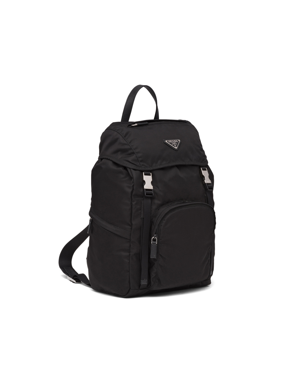 Prada Re-nylon Backpack Černé | 561079ROS