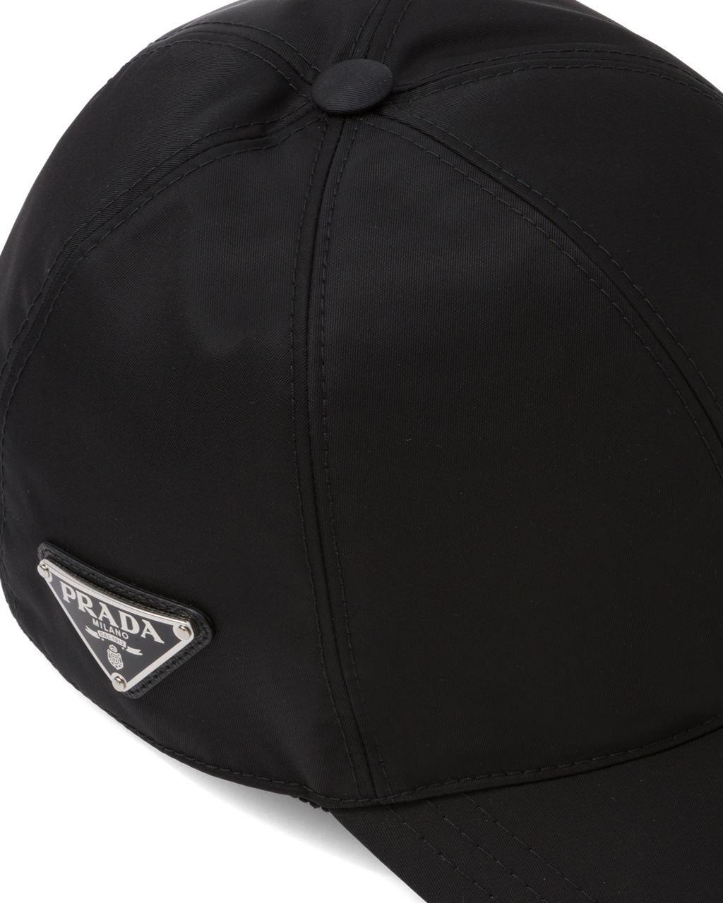 Prada Re-nylon Baseball Cap Černé | 581794LHO