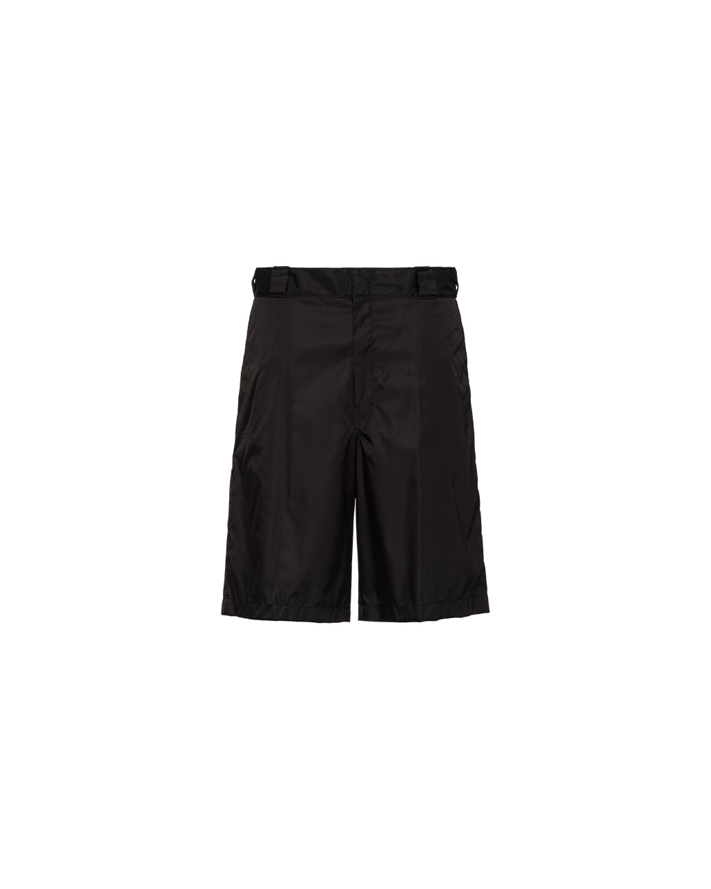 Prada Re-nylon Bermudas Černé | 485392TDM