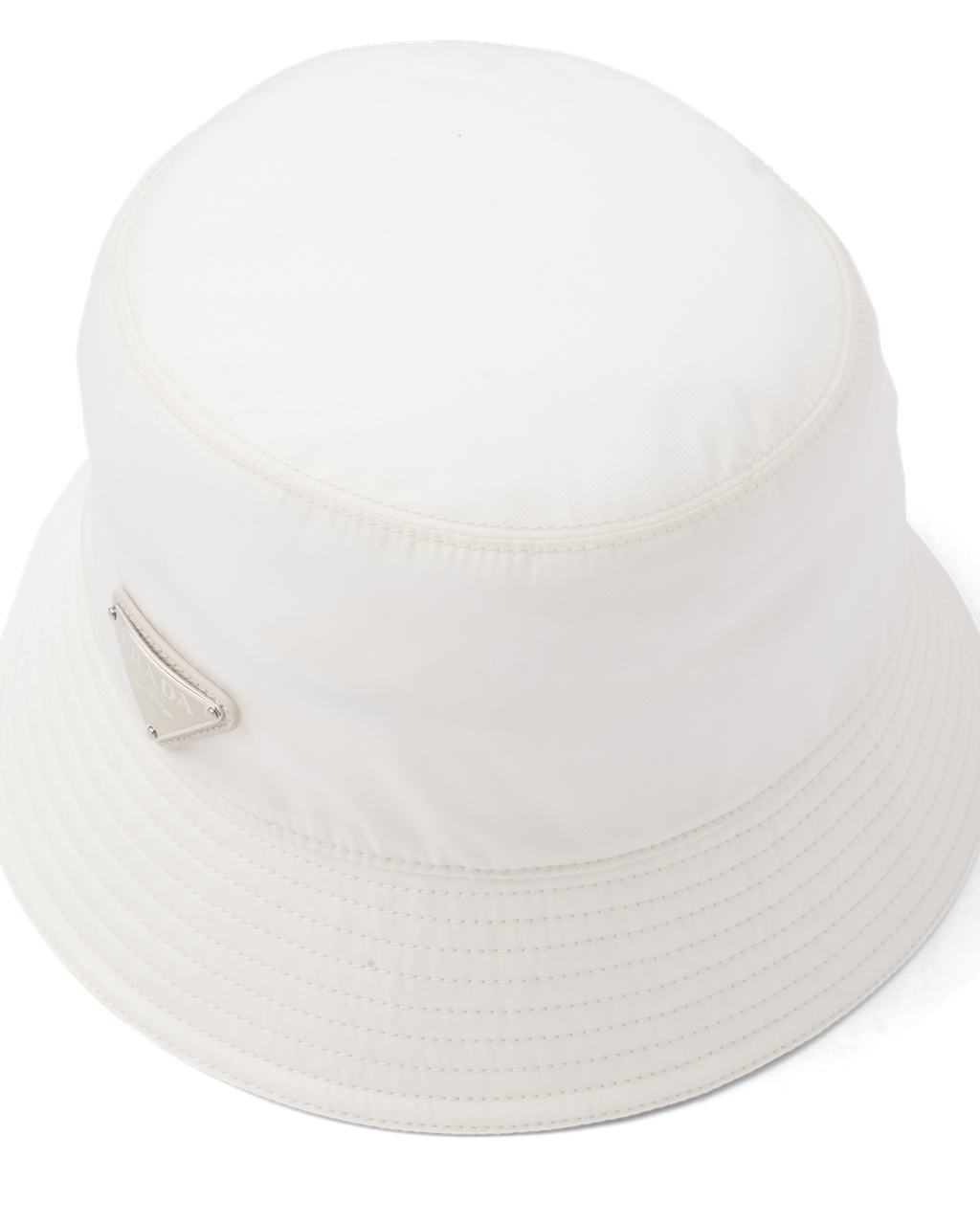 Prada Re-nylon Bucket Hat Bílé | 783164TLQ