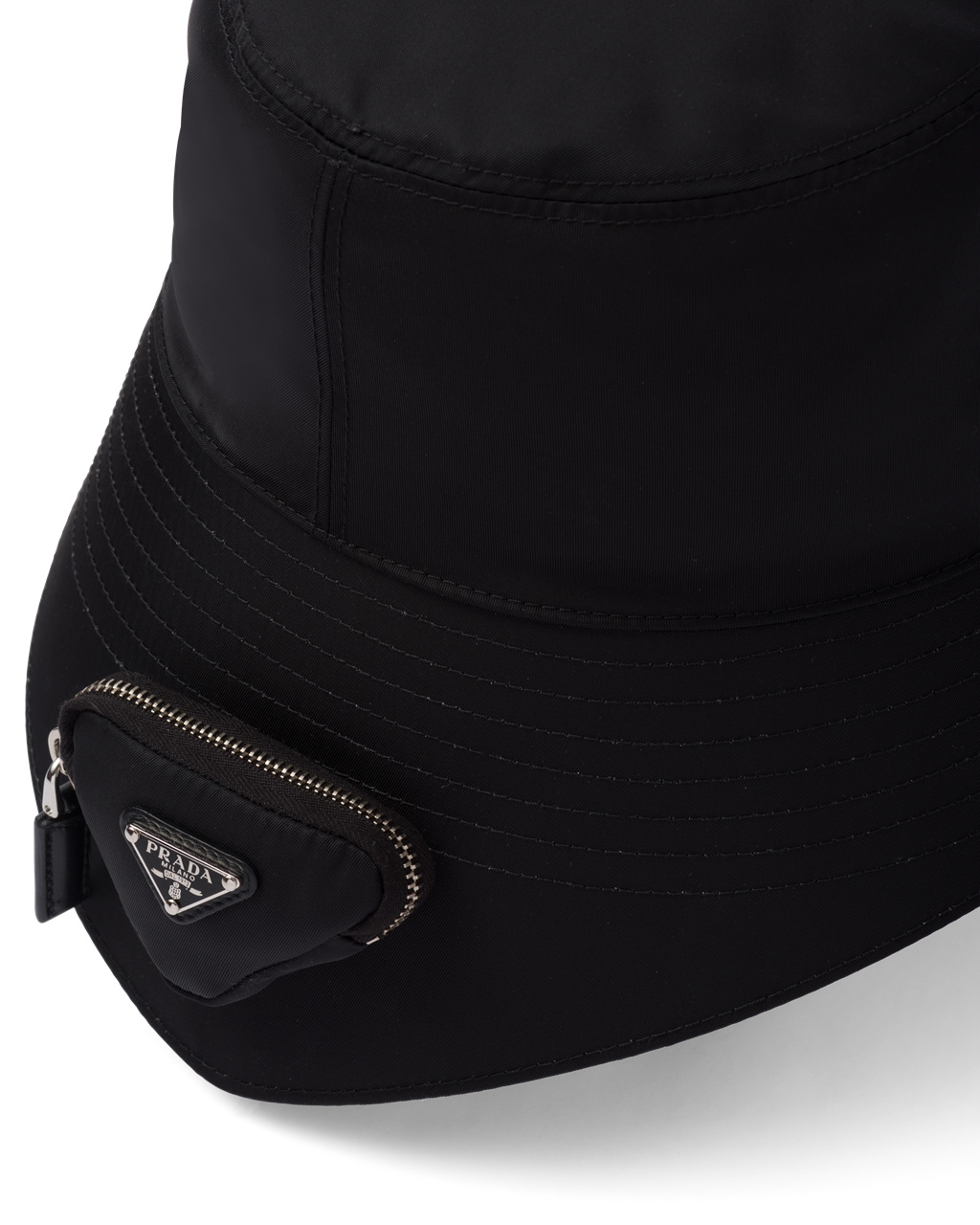 Prada Re-nylon Bucket Hat Černé | 340925LWT