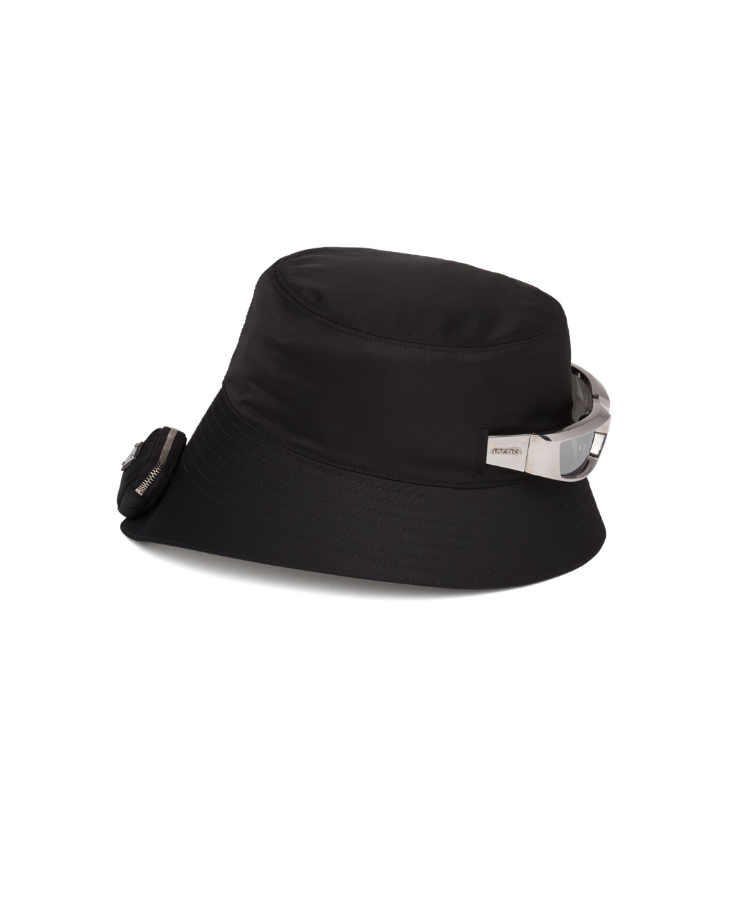 Prada Re-nylon Bucket Hat Černé | 340925LWT