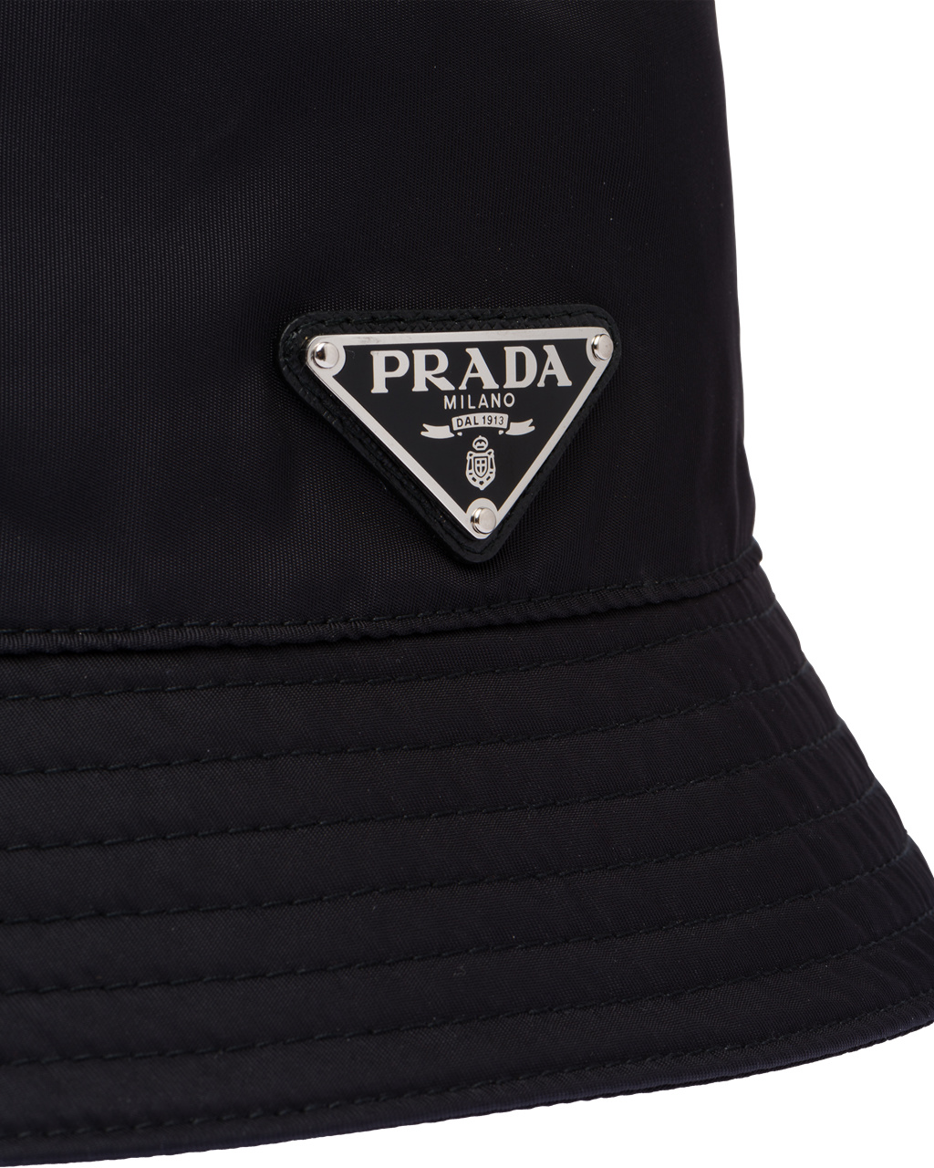 Prada Re-nylon Bucket Hat Černé | 501237CJM