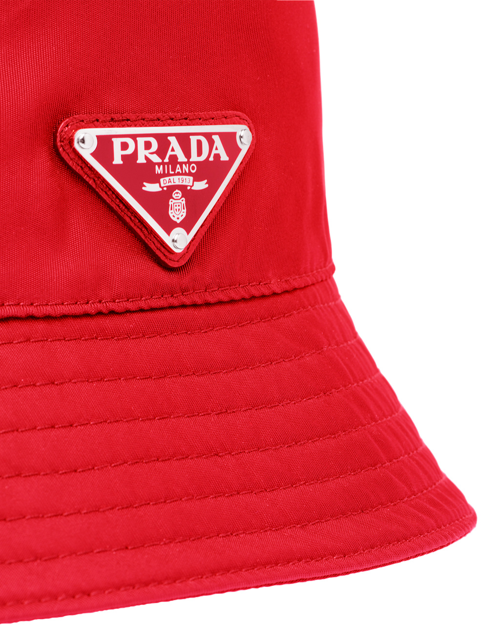 Prada Re-nylon Bucket Hat Červené | 672098QAX