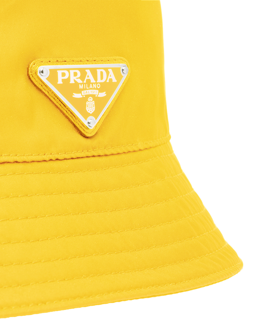 Prada Re-nylon Bucket Hat Žluté | 503769YBG