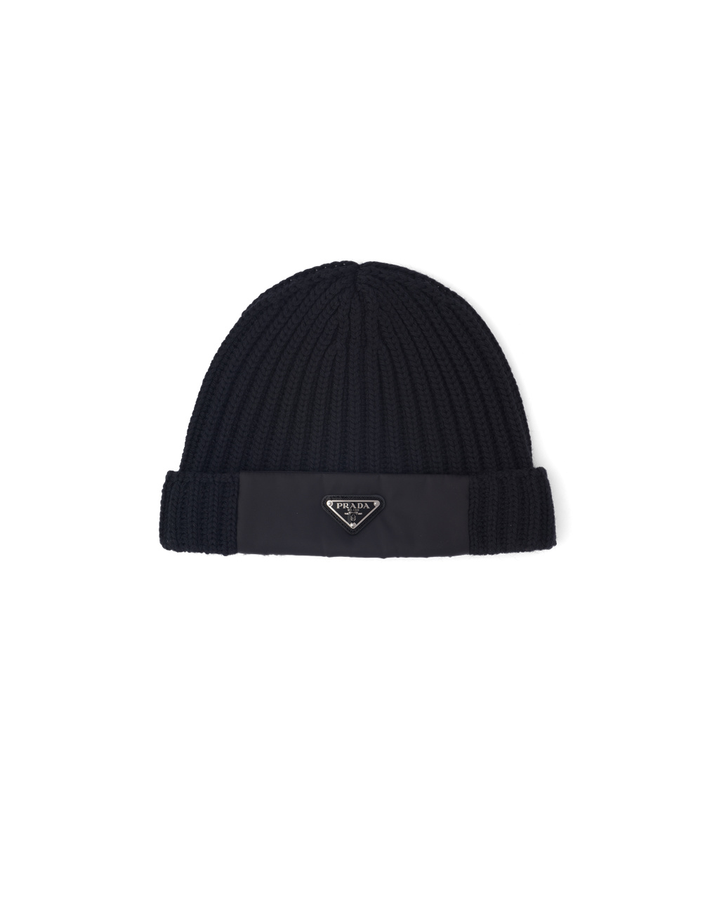 Prada Re-nylon Gabardine And Wool Cap Černé | 928571BKR