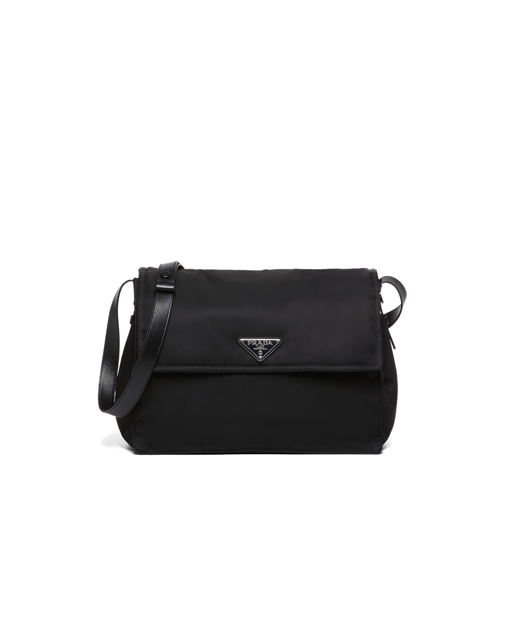 Prada Re-nylon Large Padded Shoulder Bag Černé | 805139NZG