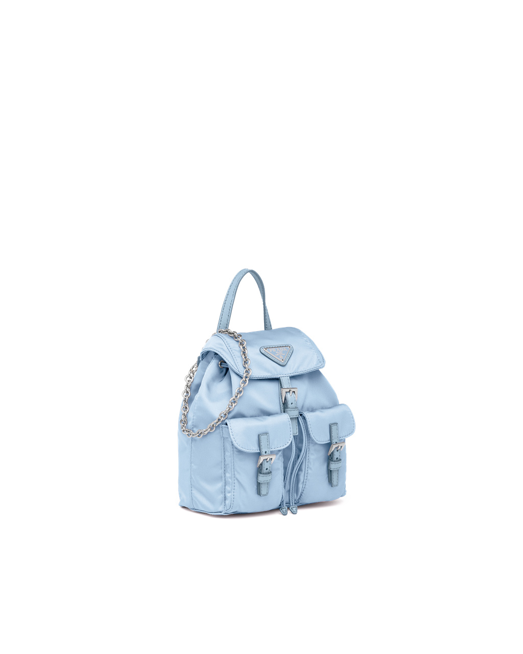 Prada Re-nylon Mini Backpack Celeste | 276359GDC