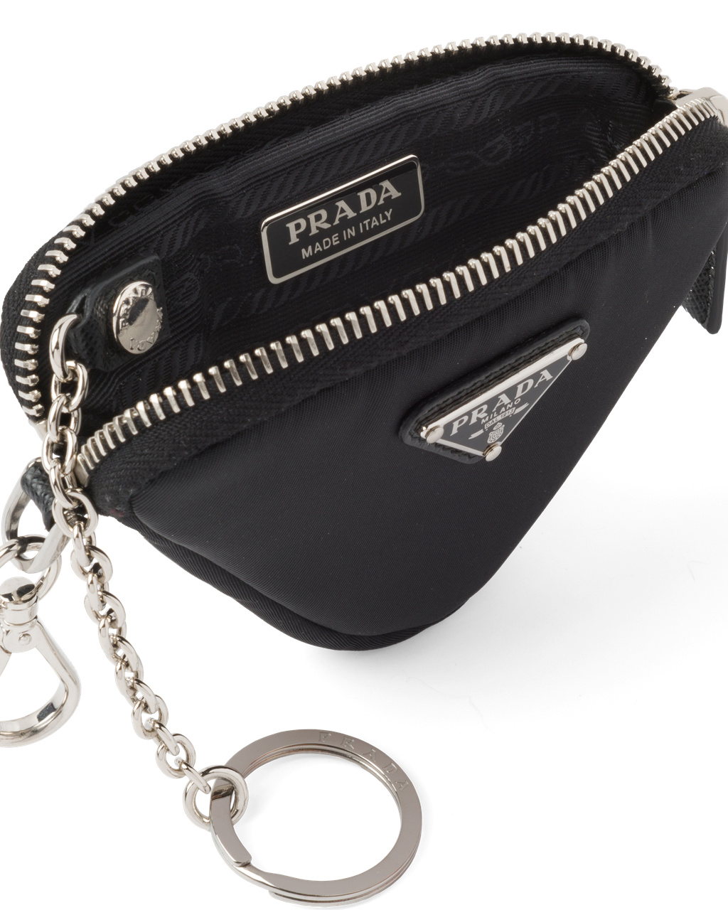 Prada Re-nylon Mini Pouch Černé | 394026JEI