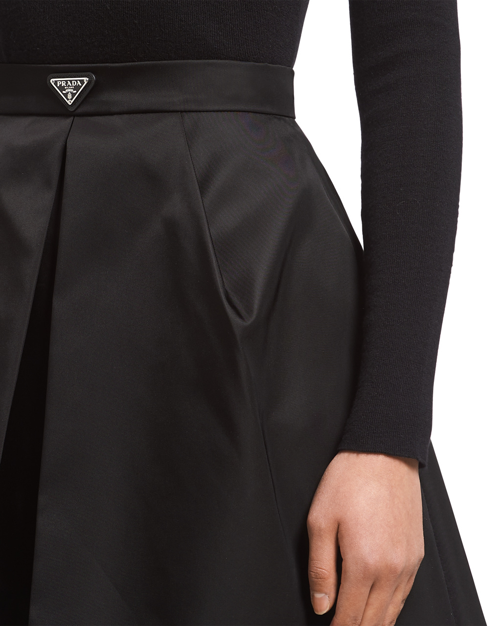 Prada Re-nylon Miniskirt Černé | 925184JVY