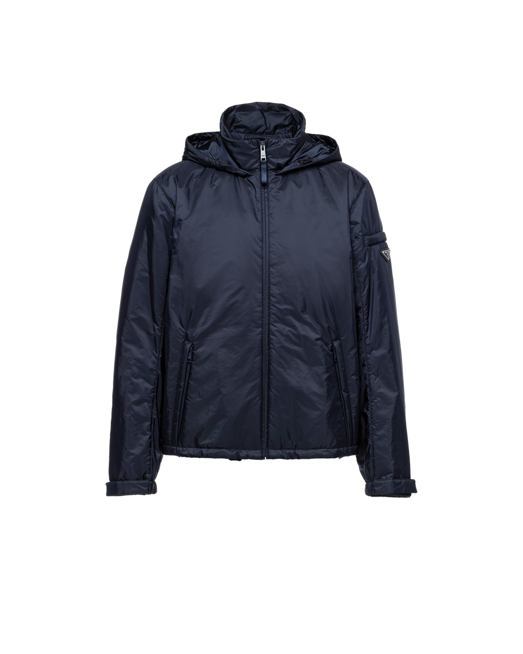 Prada Re-nylon Padded Jacket Tmavě Blankyt | 483657YRL