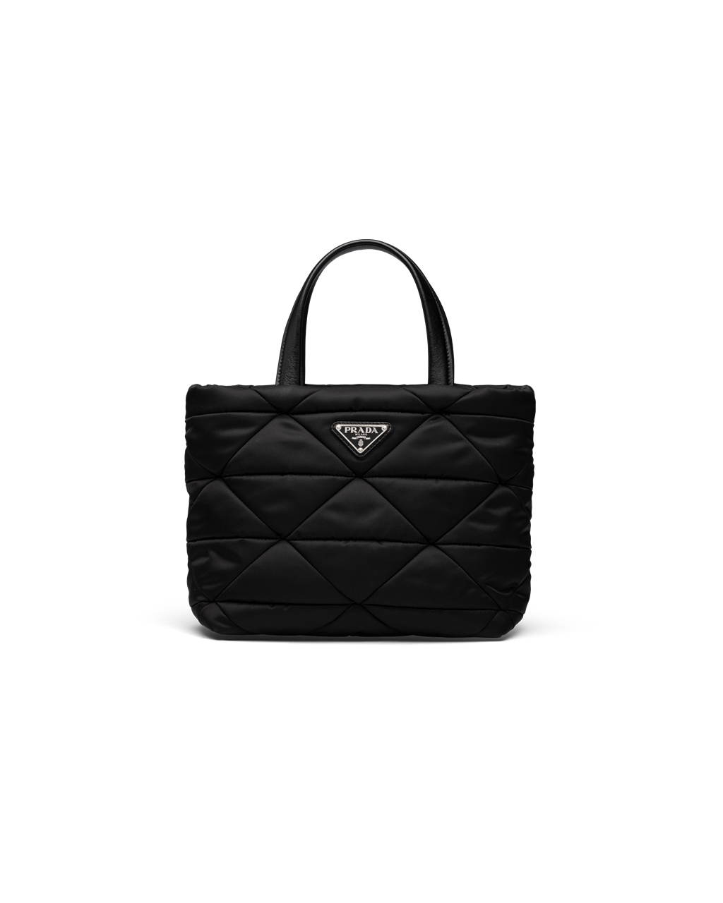 Prada Re-nylon Padded Tote Bag Černé | 486903KUP